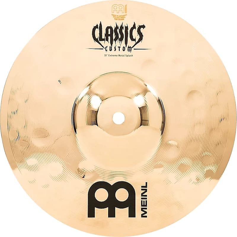 Platillo Splash CC10EMS-B de 10" de Meinl Classics Custom Extreme Metal
